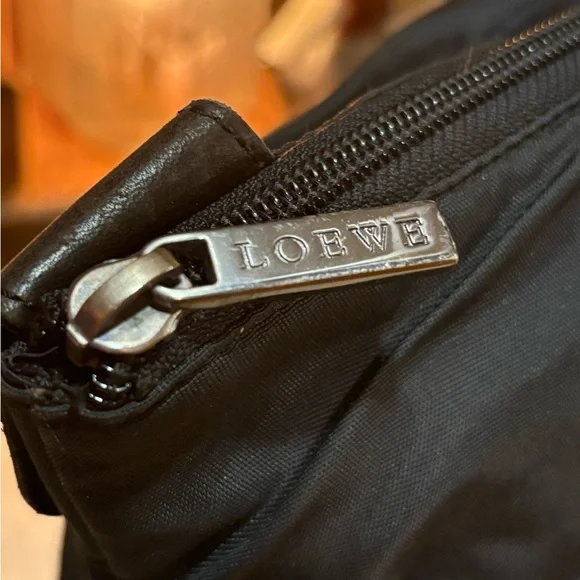 Loewe Black Nylon Tote Bag with a Spacious Design - Picture 3 of 15